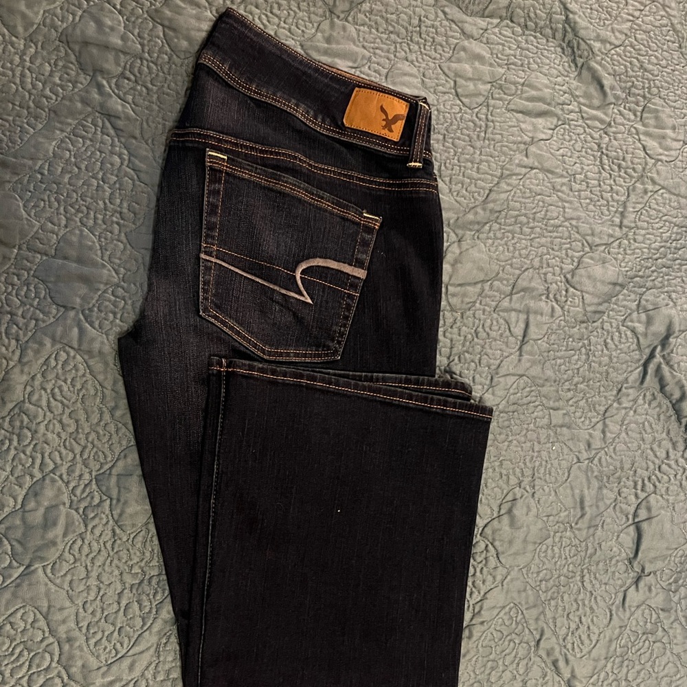 American Eagle Outfitters flare jeans size 10 short